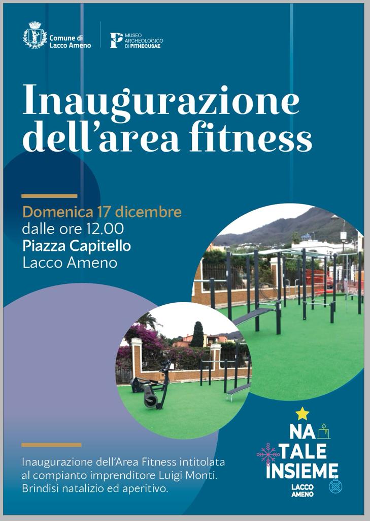 NATALE INSIEME A LACCO AMENO: Inaugurazione dell’Area Fitness